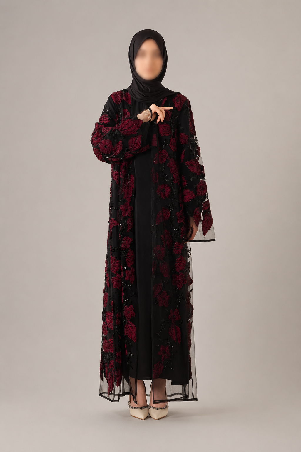 Aaliyah Premium Evening Abaya