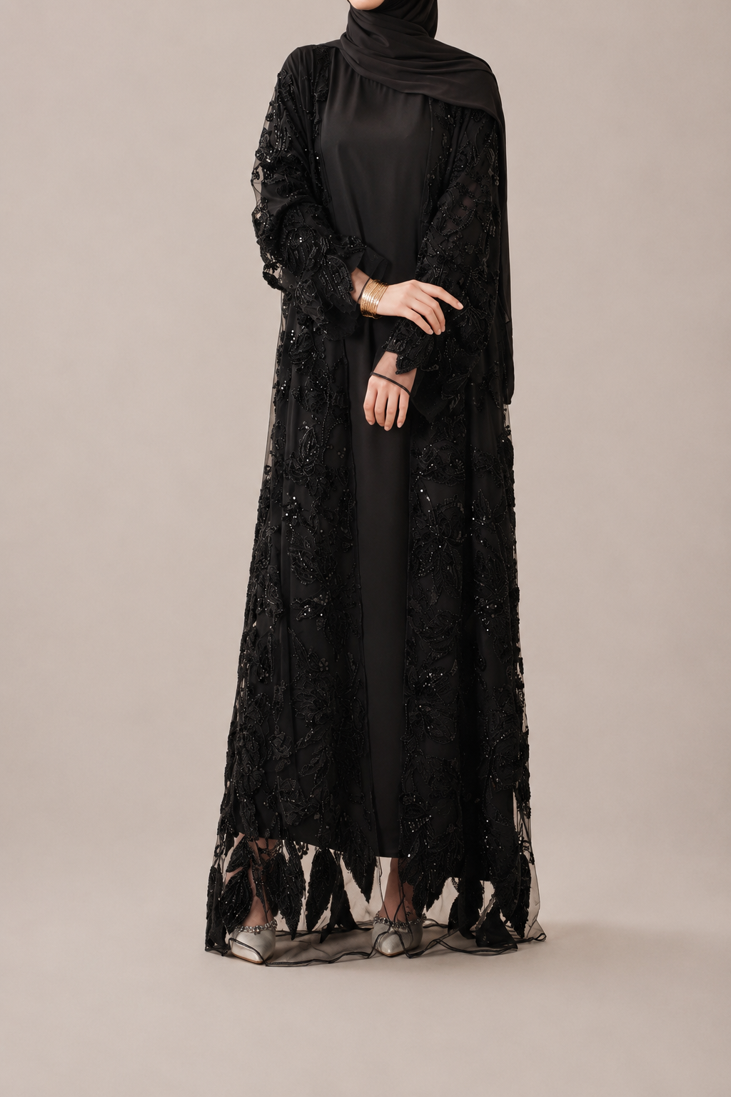 Aaliyah Premium Evening Abaya