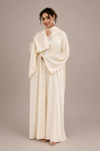 Hala Floral Lace Abaya & Hijab Set