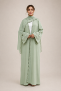 Yasmin Plus Size Lace Scarf Set