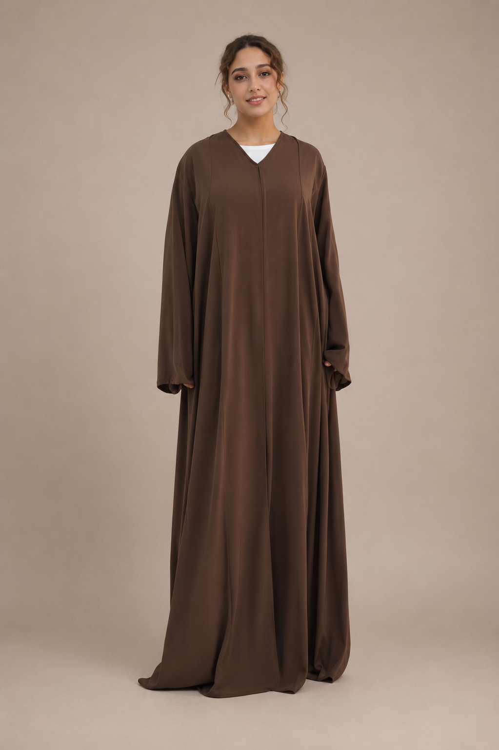 Sabah Handmade Beaded Kaftan Abaya