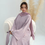 Sabah Beaded Kaftan Abaya - styled