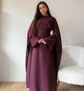 Jawaher Pearl Embellished Eid Abaya - front