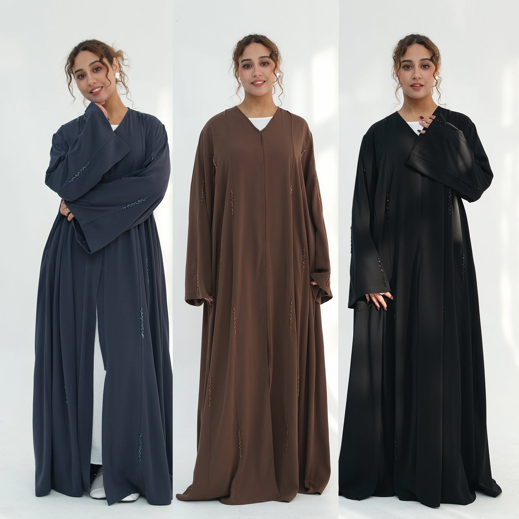 Sabah Beaded Kaftan Abaya - lifestyle