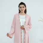 Zahra Olive Maxi Abaya - lifestyle