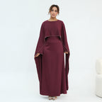 Jawaher Pearl Embellished Eid Abaya - styled