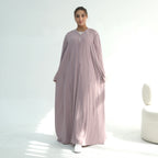 Sabah Beaded Kaftan Abaya - full look