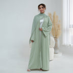 Yasmin Plus Size Lace Scarf Set - front