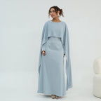 Jawaher Pearl Embellished Eid Abaya - close up