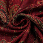 Ethnic Paisley Embroidery Viscose Hijab Retro Cashew Cotton Muslim Women Scarf Wraps Ladies Elegant Shawls Turban Headscarf